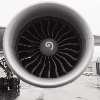 Aeroplane Wheel Image